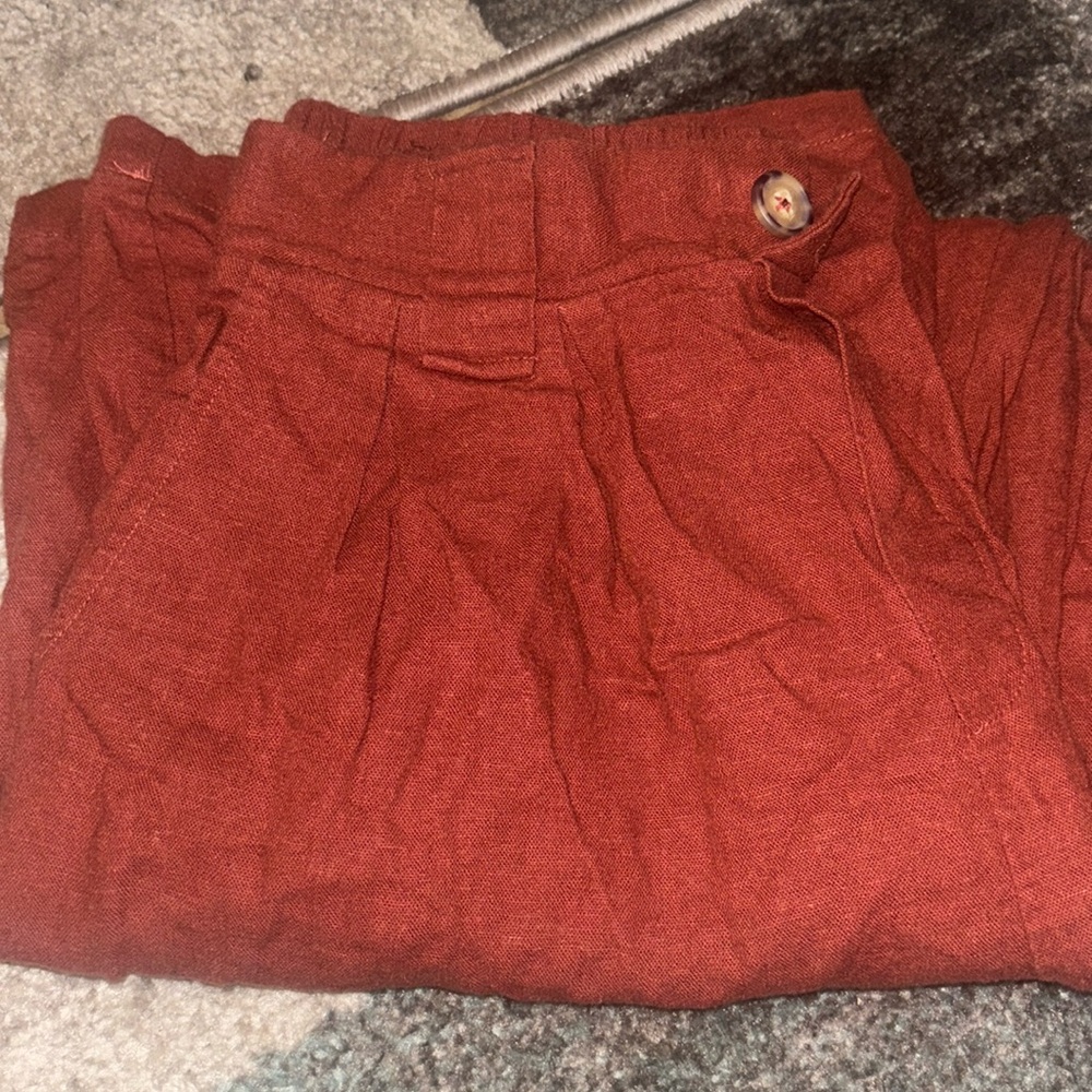 Maroon Pants